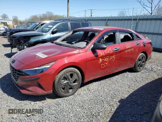2023 Hyundai Elantra SEL z VIN KMHLM4AG3PU567208, wystawiony jako Copart lot #53373605 z przebiegiem 16 430 mil mil oraz Szkoda całkowita • Salvage title. Historia ofert i sprzedaży dostępna na DreamBid. Obrazek 1.