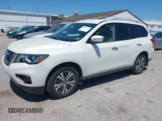 2018 Nissan Pathfinder SV with VIN 5N1DR2MN3JC620443, listed as a IAAI auction lot 42065523 with 137,449 mi miles. Bid and sale history available at carsss.com. Image 16.