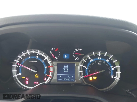 2015 Toyota 4Runner SR5 with VIN JTEZU5JR3F5088409, listed as a IAAI auction lot 40375849 with 157,697 mi miles and . Bid and sale history available at DreamBid. Image 7.