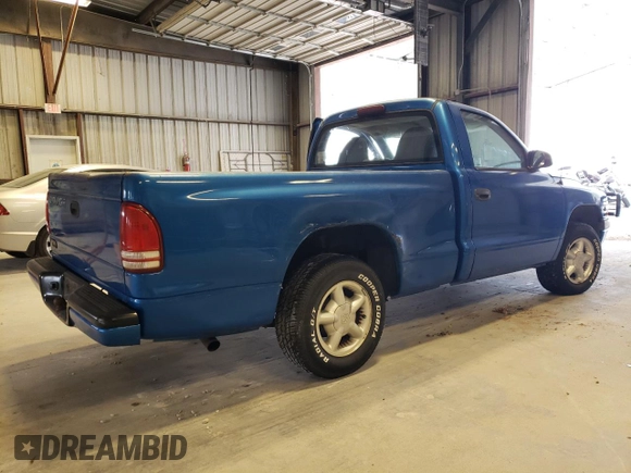 1999 Dodge Dakota SLT with VIN 1B7FL26X0XS298131, listed as a Copart auction lot 69590254 with 162,606 mi miles and Salvage Title. Bid and sale history available at carsss.com. Image 3.