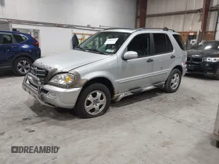 2002 Mercedes-Benz M 320/430/500 with VIN 4JGAB54E42A343467, listed as a IAAI auction lot 41891163 with 173,924 mi miles and . Bid and sale history available at DreamBid. Image 2.