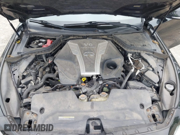 2017 Infiniti Q50 Premium with VIN JN1EV7ARXHM835950, listed as a IAAI auction lot 42456657 with 128,692 mi miles and . Bid and sale history available at DreamBid. Image 10.