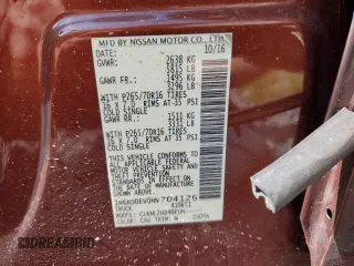 2017 Nissan Frontier SV with VIN 1N6AD0EV0HN704126, listed as a Copart auction lot 59927135 with 89,661 mi miles and Salvage title. Bid and sale history available at DreamBid. Image 13.