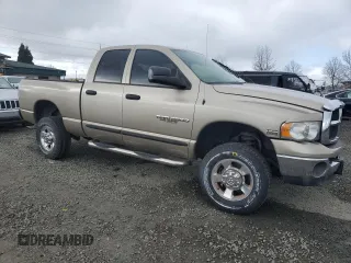 2005 Dodge 2500 SLT z VIN 3D7KS28D35G825240, wystawiony jako Copart lot #46933525 z przebiegiem 102 540 mil mil oraz Szkoda całkowita • Salvage title. Historia ofert i sprzedaży dostępna na DreamBid. Obrazek 4.