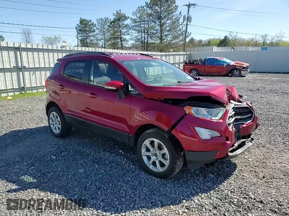 2019 Ford EcoSport SE with VIN MAJ6S3GL8KC282630, listed as a Copart auction lot 54674215 with 19,529 mi miles and Salvage Title. Bid and sale history available at DreamBid. Image 14.