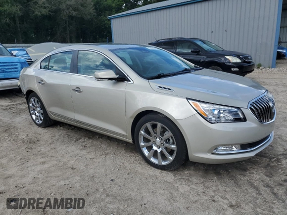 2014 Buick LaCrosse Premium I with VIN 1G4GD5G38EF277009, listed as a Copart auction lot 61078405 with 33,650 mi miles and Salvage title. Bid and sale history available at DreamBid. Image 4.