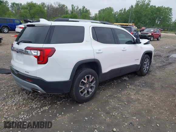 2023 GMC Acadia SLT with VIN 1GKKNUL44PZ211812, listed as a IAAI auction lot 42471197 with 41,301 mi miles and . Bid and sale history available at DreamBid. Image 4.