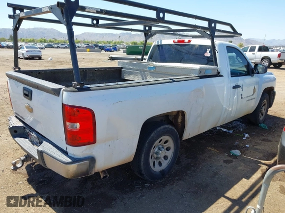 2011 Chevrolet Silverado 1500 Work Truck with VIN 1GCNCPEX8BZ294399, listed as a IAAI auction lot 42104361 with 269,079 mi miles and . Bid and sale history available at DreamBid. Image 4.