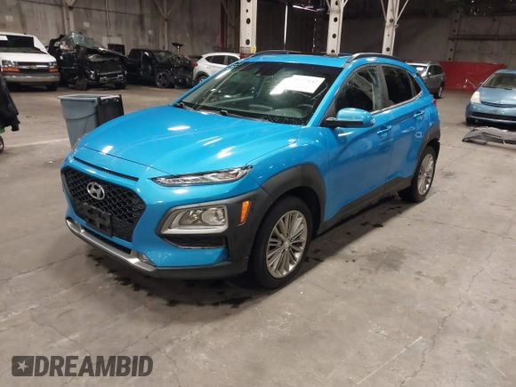 2020 Hyundai Kona SEL Plus with VIN KM8K6CAA4LU538936, listed as a IAAI auction lot 41777142 with 70,102 mi miles and . Bid and sale history available at DreamBid. Image 18.