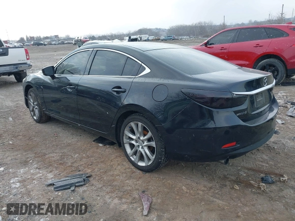 2017 Mazda Mazda6 Touring with VIN JM1GL1V5XH1117820, listed as a IAAI auction lot 41617395 with 117,081 mi miles. Bid and sale history available at carsss.com. Image 3.