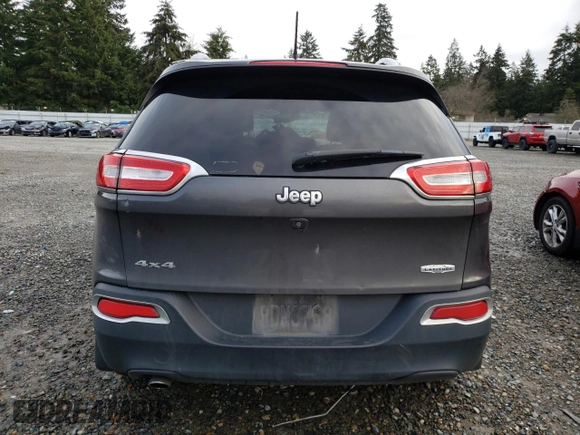2014 Jeep Cherokee Altitude with VIN 1C4PJMCB1EW241229, listed as a Copart auction lot 84825234 with 179,361 mi miles and Salvage Title. Bid and sale history available at carsss.com. Image 6.