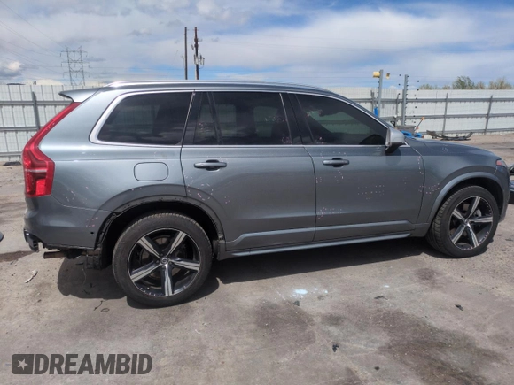 2017 Volvo XC90 R-Design with VIN YV4BC0PM6H1130568, listed as a Copart auction lot 54856725 with 56,462 mi miles and Salvage Title. Bid and sale history available at DreamBid. Image 3.