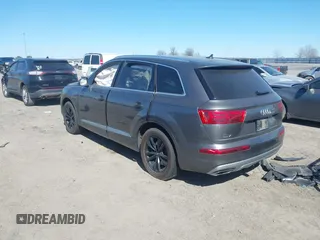 2019 Audi Q7 Premium with VIN WA1AAAF71KD007167, listed as a IAAI auction lot 41685423 with 84,632 mi miles and . Bid and sale history available at DreamBid. Image 3.