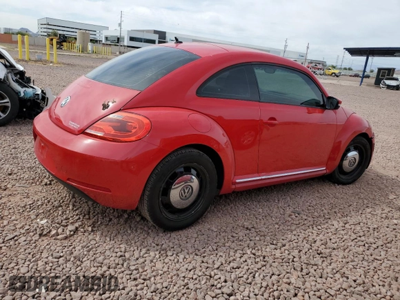 2013 Volkswagen Beetle 2.5L with VIN 3VWJP7AT3DM675021, listed as a Copart auction lot 50808805 with 107,156 mi miles and Salvage Title. Bid and sale history available at DreamBid. Image 3.
