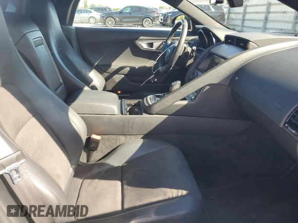 2015 Jaguar F-Type V6 with VIN SAJWA6E74F8K15229, listed as a Copart auction lot 73109184 with 62,245 mi miles and Salvage Title. Bid and sale history available at DreamBid. Image 10.