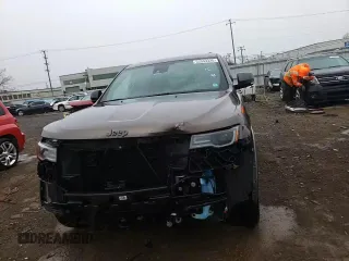 2021 Jeep Grand Cherokee 80th Anniversary with VIN 1C4RJFBG6MC583471, listed as a Copart auction lot 53043325 with 117,046 mi miles and Salvage Title. Bid and sale history available at DreamBid. Image 15.