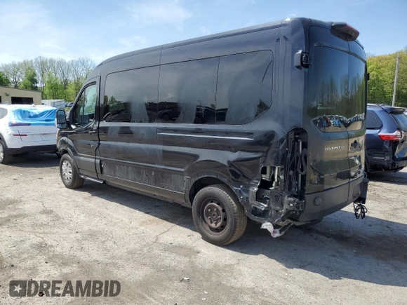 2020 Ford Transit Passenger XL with VIN 1FBAX2C85LKA07259, listed as a Copart auction lot 54928325 with 114,482 mi miles and Salvage title. Bid and sale history available at DreamBid. Image 2.