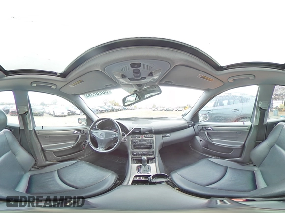 2004 Mercedes-Benz C 230 Kompressor with VIN WDBRF40J24F494739, listed as a Copart auction lot 50262755 with 140,353 mi miles and Salvage Title. Bid and sale history available at DreamBid. Image 12.