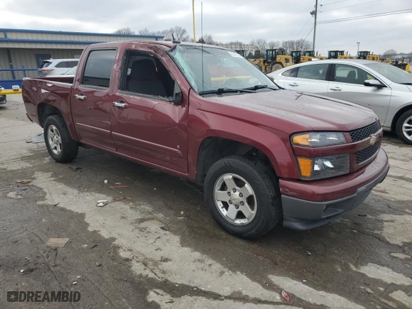 2009 Chevrolet Colorado LT w/1LT with VIN 1GCCS139198105300, listed as a Copart auction lot 85475394 with 164,803 mi miles and Salvage Title. Bid and sale history available at carsss.com. Image 4.