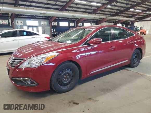 2015 Hyundai Azera z VIN KMHFG4JG3FA469221, wystawiony jako Copart lot #50949075 z przebiegiem 82 923 mil mil oraz Czysty tytuł • Clean title. Historia ofert i sprzedaży dostępna na DreamBid. Obrazek 1.