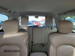 2018 Nissan Armada Platinum with VIN JN8AY2NE8J9732438, listed as a Copart auction lot 56233785 with 122,870 mi miles and Salvage title. Bid and sale history available at DreamBid. Image 10.