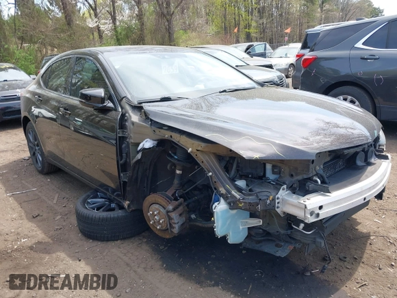 2015 Acura TLX V6 Tech with VIN 19UUB3F55FA010575, listed as a IAAI auction lot 42117562 with 108,564 mi miles. Bid and sale history available at carsss.com. Image 13.