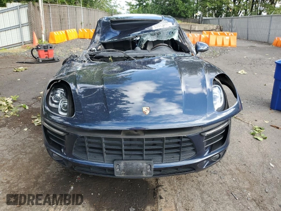 2016 Porsche Macan S with VIN WP1AB2A51GLB52400, listed as a Copart auction lot 57483095 with 68,525 mi miles and Salvage title. Bid and sale history available at DreamBid. Image 5.