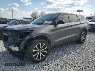 2022 Ford Explorer ST-Line z VIN 1FMSK8KH4NGA12988, wystawiony jako Copart lot #44563185 z przebiegiem 68 370 mil mil oraz Szkoda całkowita • Salvage title. Historia ofert i sprzedaży dostępna na DreamBid. Obrazek 1.