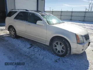 2005 Cadillac SRX with VIN 1GYEE63AX50128486, listed as a Copart auction lot 42796555 with 166,128 mi miles and Non Repairable. Bid and sale history available at carsss.com. Image 4.