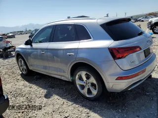 2021 Audi Q5 Premium Plus with VIN WA1BAAFY6M2004339, listed as a Copart auction lot 58202305 with 82,446 mi miles and Salvage title. Bid and sale history available at DreamBid. Image 2.