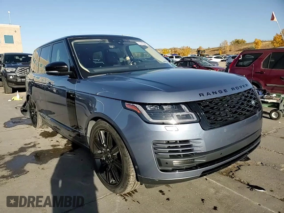 2022 Land Rover Range Rover Westminster with VIN SALGS2RU2NA459700, listed as a Copart auction lot 75722584 with 33,379 mi miles and Clean title. Bid and sale history available at DreamBid. Image 14.