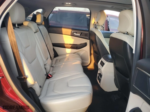 2017 Ford Edge Titanium with VIN 2FMPK4K99HBC25647, listed as a Copart auction lot 47811565 with 131,618 mi miles and Salvage Title. Bid and sale history available at carsss.com. Image 12.