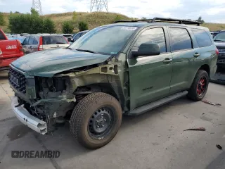 2020 Toyota Sequoia SR5 with VIN 5TDBY5G15LS177027, listed as a Copart auction lot 69778634 with 0 mi miles and Salvage Title. Bid and sale history available at carsss.com. Image 1.