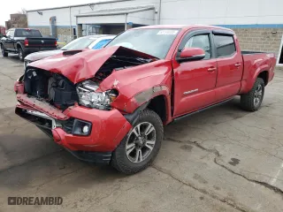 2019 Toyota Tacoma 4WD SR5 with VIN 3TMDZ5BN6KM059065, listed as a Copart auction lot 53194085 with 52,042 mi miles and Salvage Title. Bid and sale history available at carsss.com. Image 1.