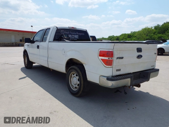 2013 Ford F-150 XL w/HD Payload Pkg with VIN 1FTVX1CF8DKD55791, listed as a IAAI auction lot 41987479 with 285,410 mi miles. Bid and sale history available at carsss.com. Image 3.