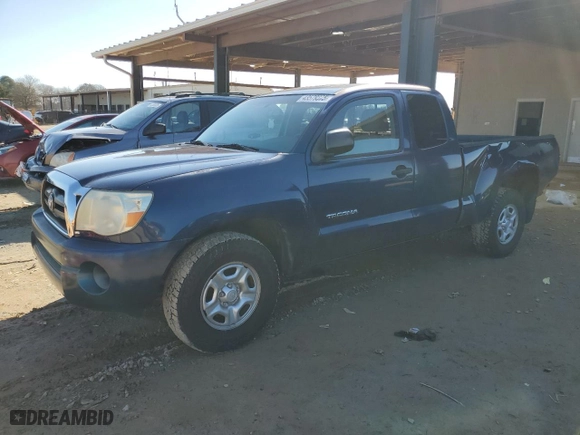 2007 Toyota Tacoma with VIN 5TETX22N37Z395525, listed as a Copart auction lot 43579375 with NaN miles and Salvage Title. Bid and sale history available at carsss.com. Image 1.