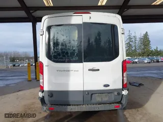 2016 Ford Transit Cargo Van with VIN 1FTYR2CM7GKA43378, listed as a IAAI auction lot 41598342 with 227,575 mi miles. Bid and sale history available at carsss.com. Image 16.