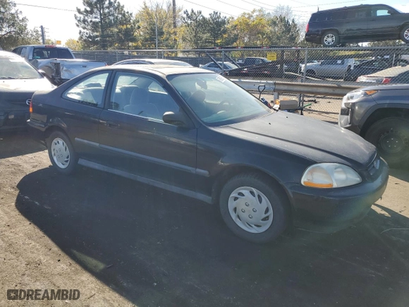 1996 Honda Civic DX with VIN 1HGEJ6224TL025900, listed as a Copart auction lot 78039514 with 291,924 mi miles and Clean Title. Bid and sale history available at carsss.com. Image 4.