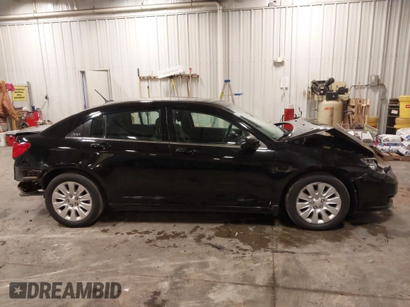 2014 Chrysler 200 LX with VIN 1C3CCBAG1EN158745, listed as a IAAI auction lot 40994879 with 180,000 mi miles. Bid and sale history available at carsss.com. Image 14.