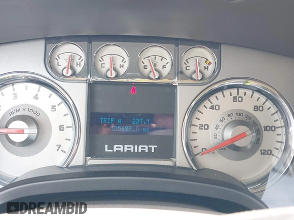 2010 Ford F-150 XL with VIN 1FTFX1EV4AFC94694, listed as a IAAI auction lot 42312925 with 105,688 mi miles and . Bid and sale history available at DreamBid. Image 7.