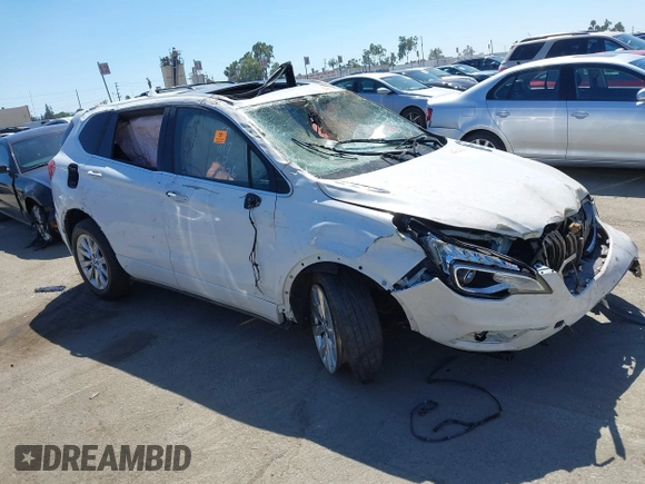 2017 Buick Envision Essence with VIN LRBFXBSA2HD237325, listed as a IAAI auction lot 39874196 with 95,819 mi miles and . Bid and sale history available at carsss.com. Image 1.