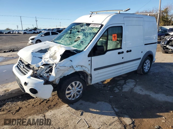 2013 Ford Transit Connect XLT with VIN NM0LS7DN1DT157270, listed as a Copart auction lot 81300314 with Not provided miles and Salvage title. Bid and sale history available at DreamBid. Image 1.