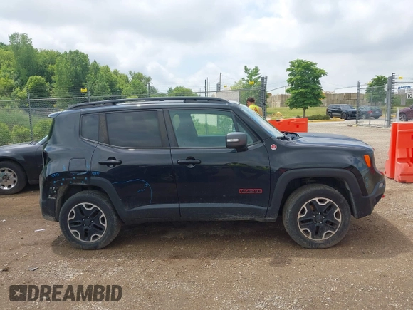 2016 Jeep Renegade Trailhawk with VIN ZACCJBCT7GPE27420, listed as a IAAI auction lot 42588078 with 129,458 mi miles and . Bid and sale history available at DreamBid. Image 13.