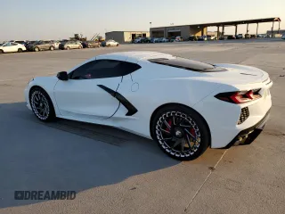 2022 Chevrolet Corvette 1LT with VIN 1G1YA2D44N5110707, listed as a Copart auction lot 75176874 with 12,056 mi miles and Clean Title. Bid and sale history available at carsss.com. Image 2.