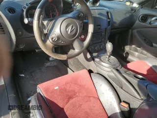 2015 Nissan 370Z with VIN JN1AZ4EH8FM441623, listed as a Copart auction lot 83181014 with 0 mi miles and Salvage Title. Bid and sale history available at carsss.com. Image 8.