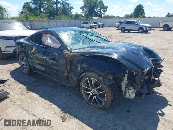 2017 Ford Mustang EcoBoost with VIN 1FA6P8TH4H5203290, listed as a IAAI auction lot 40332376 with Not Provided miles and . Bid and sale history available at carsss.com. Image 1.