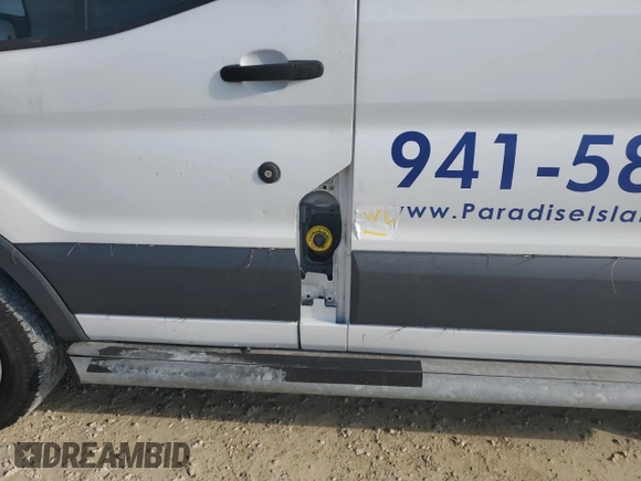 2015 Ford Transit Cargo with VIN 1FTNR1ZM4FKA33992, listed as a Copart auction lot 74308214 with 115,095 mi miles and Salvage Title. Bid and sale history available at DreamBid. Image 13.