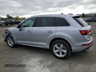 2020 Audi Q7 Premium with VIN WA1AJAF70LD008733, listed as a Copart auction lot 53377775 with 62,285 mi miles and Salvage title. Bid and sale history available at DreamBid. Image 2.