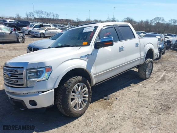 2013 Ford F-150 XL with VIN 1FTFW1EF3DFB26755, listed as a IAAI auction lot 41690301 with 231,078 mi miles. Bid and sale history available at carsss.com. Image 18.