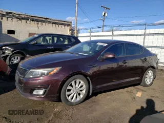 2015 Kia Optima EX с VIN 5XXGN4A77FG353653, выставлен на аукционе Copart как лот 47774565 с пробегом 101 910 миль миль и Списание • Salvage title. История ставок и продаж доступна на DreamBid. Изображение 1.
